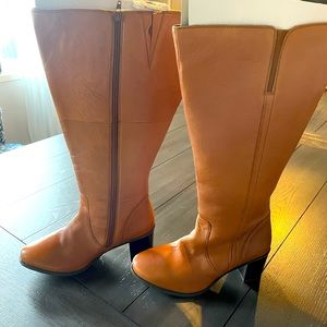 Leather Boots for large calves 20"